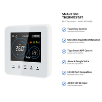 Thermostat intelligent Tuya pour unité de climatisation VRF à conduit, compatible avec Ogeneral, Mitsubishi, Gree, Midea, avec contrôle Wi-Fi Tuya et commande vocale Alexa