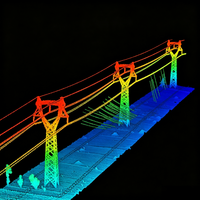 Software de Topografía Lidar 360 MLS para Escáner H300, Compatible con Cualquier Marca de Escáner, Nube de Puntos PPK RTK para Minería e Inspección Eléctrica