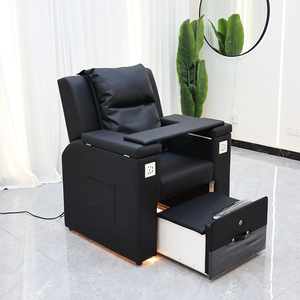 Electric Massage PU Leather Modern Design Pedicure <b>Chair</b> for Nail Salon Beauty Salon <b>Hand</b> Foot Care Eyelash Bathing Free Water - Product Image 1