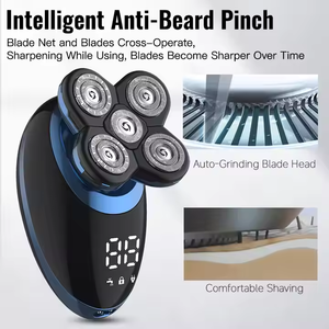 <span class=keywords><strong>Rasoir</strong></span> Électrique Rotatif Portable 7 Lames, Étanche IPX6, Lavable, Idéal <span class=keywords><strong>pour</strong></span> Hôtels et Voyages - Meilleure Vente - Product Image 5