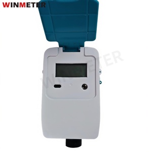 Chất lượng cao IP68 CE chứng nhận thông minh đồng hồ nước DN20 R250 siêu âm lorawan nhựa thông minh Đồng hồ nước - Product Image 3