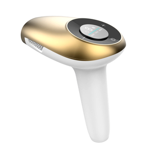 Épilateur à <span class=keywords><strong>lumière</strong></span> <span class=keywords><strong>pulsée</strong></span> IPL 3 en 1 doré avec modes HR/SC/RA et 9 niveaux de puissance pour tout le corps - Product Image 2