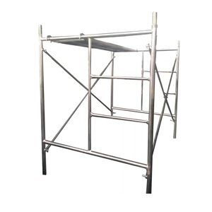 HRT çerçeve İskele inşaat portalı İskele sıcak daldırma galvanizli merdiven H çerçeve iskele bina için - Product Image 2