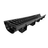 Caniveau de drainage en U D400 direct usine avec grilles et couvercles
