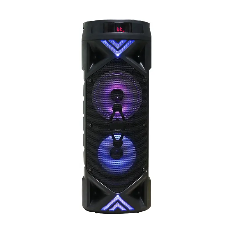 Sıcak fabrika parti sineması RGB kablosuz Subwoofer Bluetooth hoparlör TWS mikrofon ile