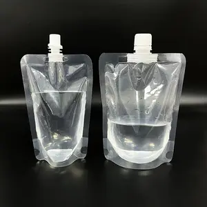 Custom Different Size Water Storage Bag Spout Pouch Juice Pouches Beverage Packaging