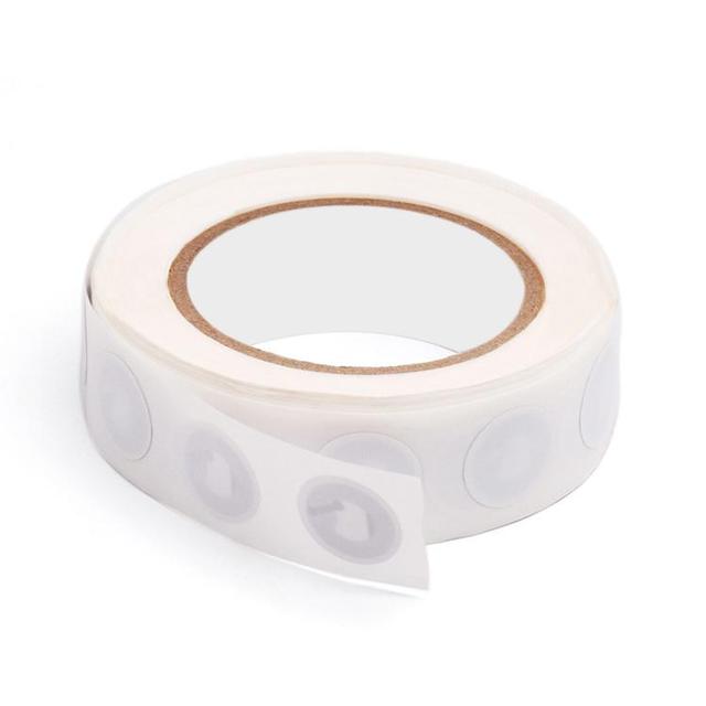 Custom Programmable NFC RFID Tags Label Sticker with NTAG213 215 216 Chip 13.56MHz HF RFID Labels PET Round 25mm Waterproof