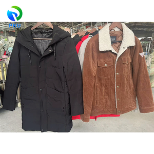 Осенне-зимняя Толстая стеганая одежда с хлопковой подкладкой оптом для перепродажи мужская одежда б/у оптом - Product Image 5