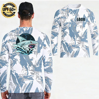 Vêtements de pêche pour hommes, fabrication OEM ODM, logo personnalisé, extensibles dans 4 directions, séchage rapide, respirants, protection UV UPF50+