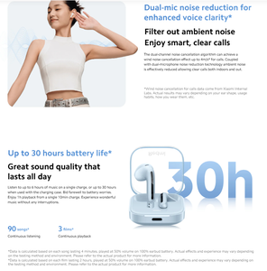 Audífonos TWS Originales para Redmi Buds 6 Active, Ligeros, Semi-in-ear, con Potente Woofer y Acústica de Calidad - Product Image 3