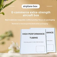 Boîtes d'expédition pour avions, réutilisables, recyclables, résistantes, en carton ondulé haute résistance