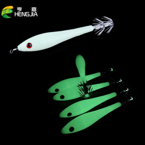 Esca Artificiale Luminosa da Pesca a Forma di Polpo Calamaro Gamberetto con Ancoretta <span class=keywords><strong>per</strong></span> <span class=keywords><strong>Totanare</strong></span> 95mm 6g - Product Image 2