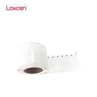 Etiqueta RFID UHF de Largo Alcance Mini J62U de Laxcen, con Sistema Antirrobo, Impermeable, de Papel PET, para Gestión de Joyería