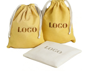 Bolsas de Regalo Pequeñas de Algodón Orgánico Personalizadas al por Mayor, Reciclables, para Pulseras, Relojes, Gafas, Anillos, Pendientes - Product Image 3