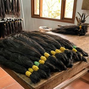 Paquetes de Cabello Humano Virgen de Lujo al por Mayor 2026, Cabello sin Procesar con Cutícula Completa y Puntas Gruesas Directo de Fábrica - Product Image 1