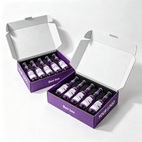 Boîte d'expédition en papier kraft recyclable personnalisée en gros pour le transport de bouteilles de bière, de vin, de soda et de jus, boîte à courrier cadeau