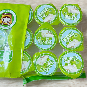 Snacks en gros 450g Gelée de mangue et de noix de <span class=keywords><strong>coco</strong></span> Halal Gelée de fruits Boisson Mini-gobelet de gelée - Product Image 4