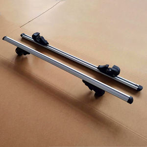 Porte-toit en aluminium, barre de protection de toit, avec verrou, pour voiture universelle SUV <span class=keywords><strong>4x4</strong></span> - Product Image 2