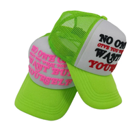 Gorra Trucker de Lona de 6 Paneles Personalizada al por Mayor con Bordado 3D en Relieve y Malla Frontal, Gorra Deportiva de Moda con Bordado 3D