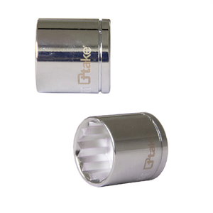 Llave de vaso de 3/8 pulgadas con boca poligonal 5035 de acero al cromo vanadio - Product Image 2