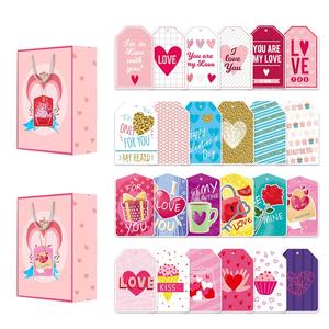 <span class=keywords><strong>Décoration</strong></span> de proposition de mariage pour la Saint-Valentin, ornement suspendu avec étiquette cadeau pour les fournitures de fête romantique, célébration d'anniversaire, décorations douces - Product Image 1