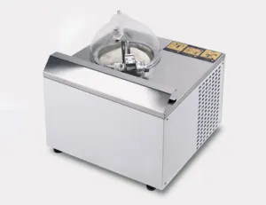 Máquina comercial do gelado Tipo automático inteligente do tampo da mesa Equipamento Hard Serve Ice Cream Machine GALAXY PRO V1 PLC