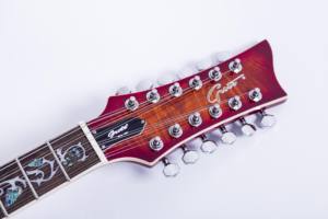 <span class=keywords><strong>Guitarra</strong></span> Eléctrica Semihueca de 12 Cuerdas, 22 Trastes, Cuerpo de Caoba - Product Image 6