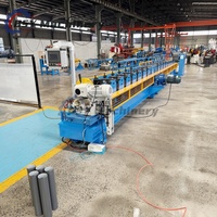 Máquina Automática para Fabricar Canaletas y Tubos de Bajada, Máquina de Perfilado de Tubos de Bajada para Ghana, en Venta, Usada
