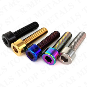 <span class=keywords><strong>Vis</strong></span> en titane TMJ M8 X15/20/25/30/35/40mm pour tige de selle, potence, frein de vélo VTT/vélo de route, <span class=keywords><strong>vis</strong></span> à tête carrée Allen - Product Image 4