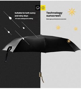 Parapluie Automatique Pliant Haut de Gamme Résistant au Vent de Haute Qualité avec Logo - Product Image 2