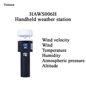 Haws006h 6-in-1 Kabellose Handheld-Wetterstation Höhenmesser Windgeschwindigkeit und -richtung Detektor - Product Image 2