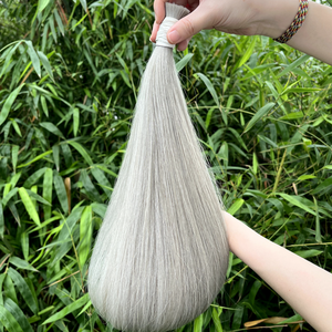 ผมต่อแบบมนุษย์ติดหนังกำพร้า100% 100กรัมสีตามสั่งแหล่งกำเนิดจากเวียดนาม - Product Image 2