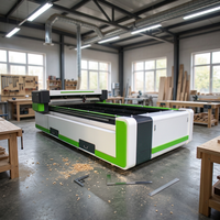 Máquina de Corte Láser CO2 de Alta Precisión M-Xing 1325 para Metal, Madera, Acrílico, Plástico y Vidrio - Tipo Pórtico CNC Refrigerado por Agua