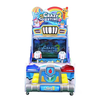 Machine de jeu d'arcade d'intérieur Creatfun Y647-1 - Jeu de tir à l'eau fou avec récompenses pour 2 joueurs 110V/220V pour Centres de Jeux d'Arcade