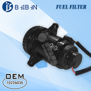 Ensemble filtre à carburant et séparateur d'eau et d'huile TP1256 pour véhicules diesel, taille standard noire avec faisceau de câbles - Product Image 3