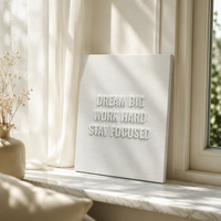 Décoration d'intérieur moderne et minimaliste de luxe, peinture en relief 3D avec inscription blanche, texture de gravure sur papier, peinture en relief de nature morte