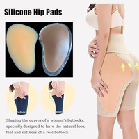 Coussinets auto-adhésifs en silicone sans couture à taille haute, épais, pour l'augmentation des fesses, le remodelage du ventre et la protection du coccyx