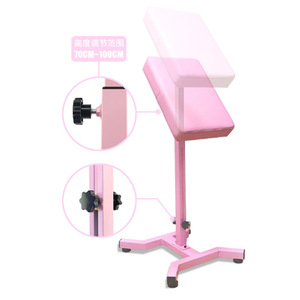 Support de panneau en acier rose pour tatouage avec repose-main réglable pour accessoires de maquillage permanent - Product Image 2
