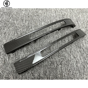 Kits de carrocería de fibra de carbono seca estilo W463A B para Mercedes Benz G W464 G63 G500, marco de luz de freno del parachoques trasero, 2019-2024 - Product Image 2