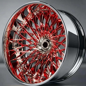 Cerchi in Lega di Alluminio Forgiati SW Premium Nuovi Deep Dish Twisted Vortex Spazzolati da 20, 22, 24, 26 Pollici di Lusso, Su Misura per Chevy Caprice - Product Image 4