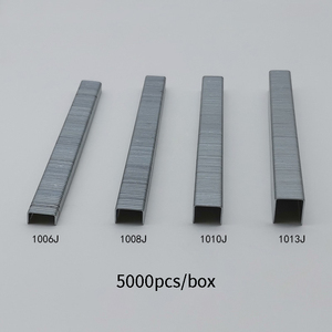 Chiodi a U Lisci in Acciaio Zincato di Grado Industriale 1006J 1008J 1010J 1013J 1016J 1019J 1022J per Pistole ad Aria Compressa, per Mobili - Product Image 3