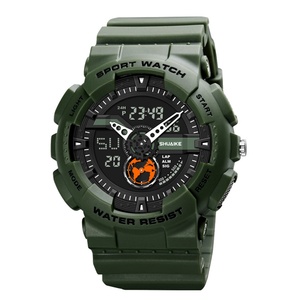 Reloj Deportivo Digital Unisex 2022 con Hebilla, Resistente al Agua, Función de Alarma, Correa de Resina y Fase Lunar - Venta Directa de Fábrica - Product Image 3