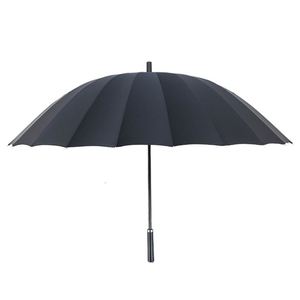 Paraguas Recto Grande de Fábrica Directa, 24 Varillas, Mango Largo Reforzado, Regalo para Actividades, Impresión de Logotipo Personalizado, Clásico para Venta al por Mayor - Product Image 4