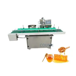 Paint pigment Glue Mascara repair nail gel High viscosity liquid paste hot pot base material automatic filling machine