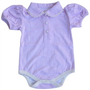 Rompers Personalizados Unisex para Bebé, de Algodón, con Cierre de Cremallera Bidireccional, Botones a Presión, Mangas Farol, Cuello Alto, con Estampado, de 0 a 24 Meses - Product Image 1