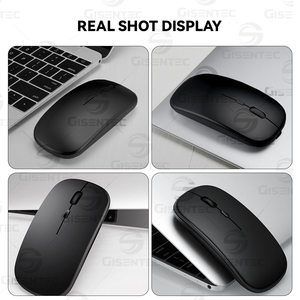 Custom New Gmaing Computer Tablet PC <b>Mouse</b> Finger Rechargeable Mini 2.4GHz Wireless <b>Mouse</b> for Laptop Business Home Office Use - Product Image 6