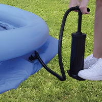 Grande piscine gonflable en PVC pour les familles, les enfants et les bébés - Équipement de baignade et de jeux aquatiques d'été