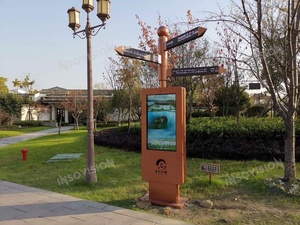 Servicio de Soporte para Pantallas LCD de Publicidad para Exteriores, Pantalla Digital de Señalización de 55/65 Pulgadas, Kiosco para Exhibiciones en Museos - Product Image 5