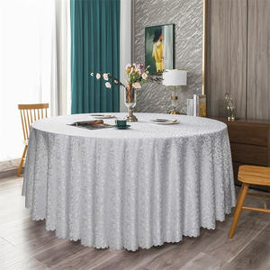 Custom European Pattern Hotel Waterproof <strong>Wipeable</strong> <strong>Tablecloth</strong> Restaurant Household Large <strong>Round</strong> <strong>Tablecloth</strong> - Product Image 6