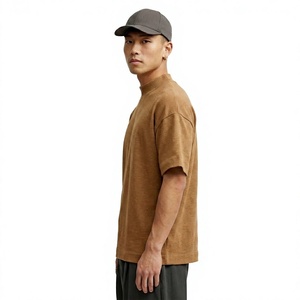 เสื้อยืดคอตตอนพิมพ์ลายแบรนด์สั่งทำพิเศษสำหรับผู้ชาย ผ้าคอตตอน 100% เสื้อยืดโอเวอร์ไซส์ลายกราฟิกสำหรับผู้ชาย เสื้อยืดผู้ชายไซส์ใหญ่ - Product Image 1
